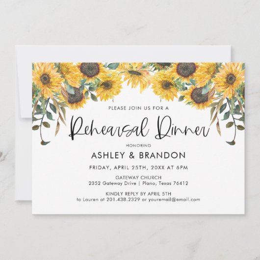 Zonnebloem - Herfst - repetitie voor binnenshuis Kaart (Voorkant)