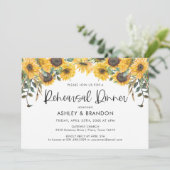 Zonnebloem - Herfst - repetitie voor binnenshuis Kaart (Staand voorkant)