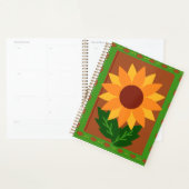 Zonnebloem herfstkleuren planner (Display)