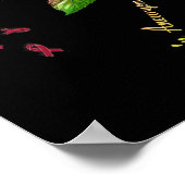 Zonnebloem hersenen aneurysma bewustzijn poster (Hoek)