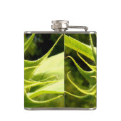 Zonnebloem Heupfles (Achterkant)