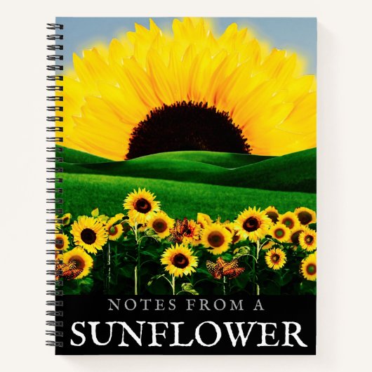 ZONNEBLOEM HILL NOTITIEBOEK (Voorkant)