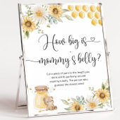 Zonnebloem hoe groot is het poster van mama's buik