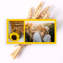 Zonnebloem Hoefijzer Land Betrokkenheid Aankondigi