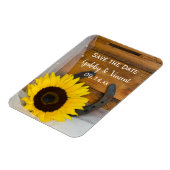 Zonnebloem Hoefijzer Western Weddenschap Bespaar d Magneet (Linkerzijde)