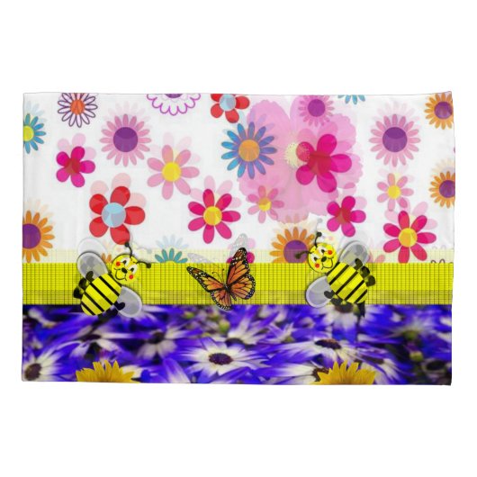 Zonnebloem Hoesje Kussensloop (Achterkant)