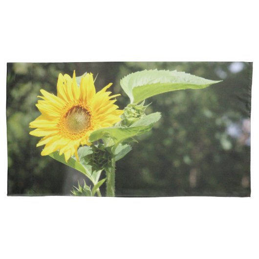 Zonnebloem Hoesjes Kussensloop (Voorkant-Links)