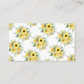 Zonnebloem Hoeveel Kisses voor Mrs Shower-spelkaar Plaatskaartje (Achterkant)