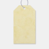 Zonnebloem Honey Bee Baby shower Cadeaulabel (Achterkant)