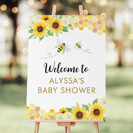 Zonnebloem Honey Bee Baby shower Welkom
