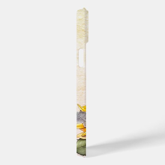 Zonnebloem Honing Bijen Zomer Bloemen Script Naam Case-Mate iPhone Case (Achterkant / Rechts)