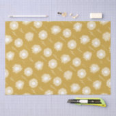 Zonnebloem hoofd bloem verpakkings papier (Craft)