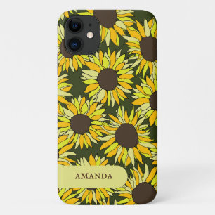 Zonnebloem hoofd zomer bloem Case-Mate iPhone hoes
