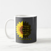 Zonnebloem Hoop Koffiemok (Links)