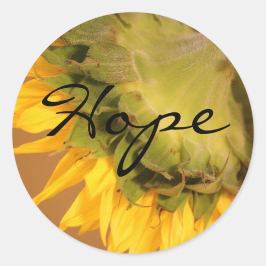 Zonnebloem, Hope stickers (Voorkant)