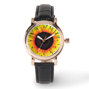Zonnebloem horloge