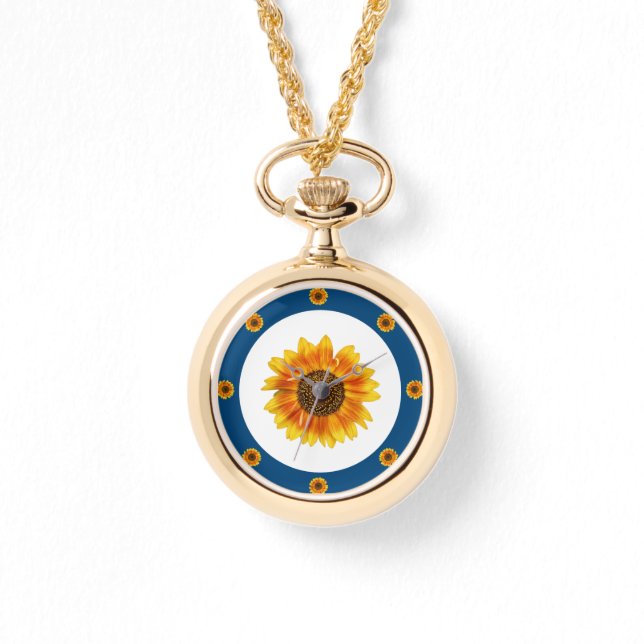Zonnebloem Horloge (Voorkant)