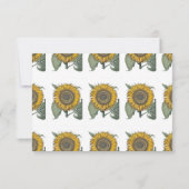 Zonnebloem Hortus Eystettensis, 1713 Bedankkaart (Achterkant)