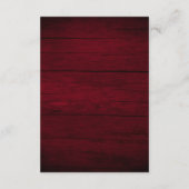 Zonnebloem Huwelijksdetails QR-code Informatiekaartje (Achterkant)