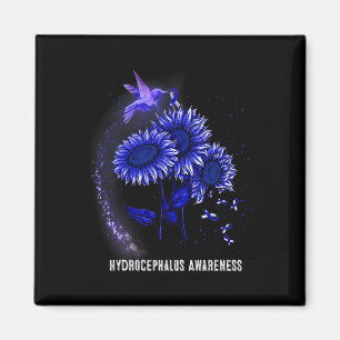 Zonnebloem Hydrocefalus Awareness Magneet