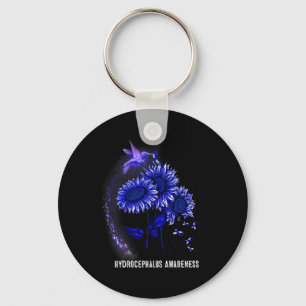 Zonnebloem Hydrocefalus Awareness Sleutelhanger