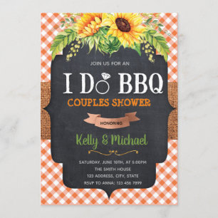 Zonnebloem I DO bbq uitnodiging