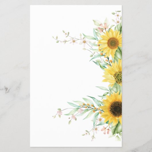 Zonnebloem I spionagekaart Flyer (Achterkant)