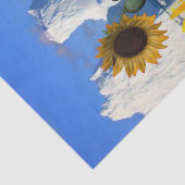 Zonnebloem Iceburg-weefselpapier Tissuepapier (Detail)