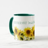 Zonnebloem, IEDEREEN KOPEN MIJN KANTOOR!!    Dus.. Mok (Voorkant links)