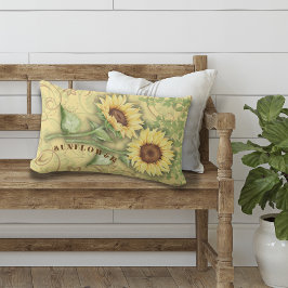 Zonnebloem II Lumbar Pillow Kussen