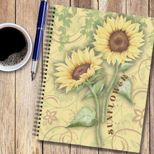 Zonnebloem II Notitieboek