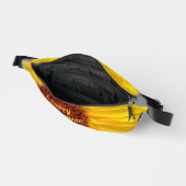 Zonnebloem ik draag mijn zon met mij persoonlijk heuptasje (Open)