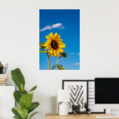 Zonnebloem in Bloei Poster (Thuiskantoor)
