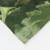 Zonnebloem in de Abstracte zonnebloem Fleece Deken (Hoek)