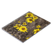 Zonnebloem in de Rocky Mountain Notitieboek (Linkerzijde)