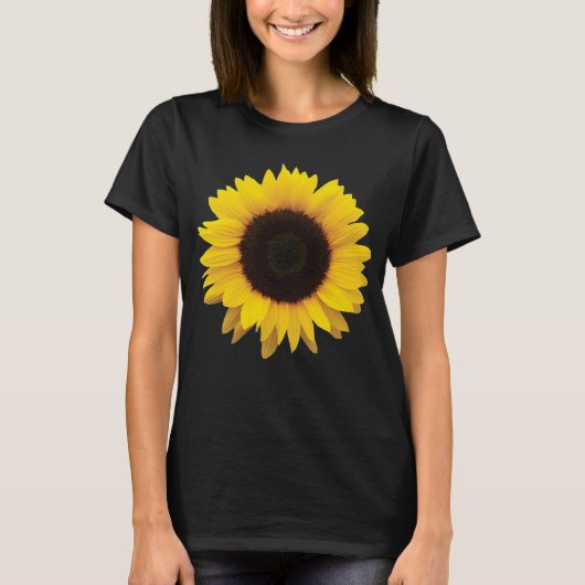 Zonnebloem in de zomer t-shirt (Voorkant)