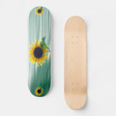 Zonnebloem in volbloei skateboard (Voorkant)