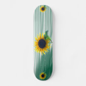 Zonnebloem in volbloei skateboard (Voorkant)
