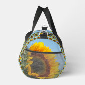 Zonnebloem in zonneschijn spiegel gepersonaliseerd plunjezak (Rechts)