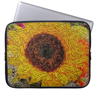 Zonnebloem indrukwekkende laptophoes laptop sleeve