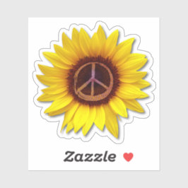 Zonnebloem Innerlijke Vrede Symbool Teken Bloem Oe Sticker