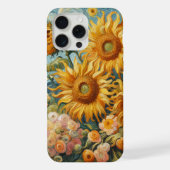 Zonnebloem inspiratie iPhone hoesje (Achterkant)