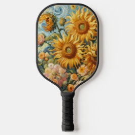 Zonnebloem inspiratie pickleball paddle