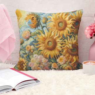 Zonnebloem Inspiraties Kussen