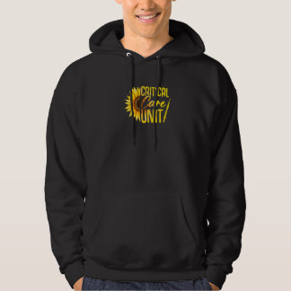 Zonnebloem Intensive Care Unit Medische Verpleegk Hoodie