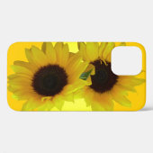 Zonnebloem iPhone 12 Hoesje Zonnebloem iPhone Case (Achterkant (horizontaal))