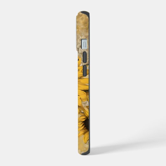 Zonnebloem iPhone 15 Case (Linkerkant)