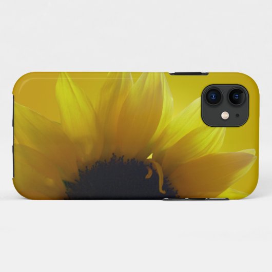 Zonnebloem iPhone 5 Hoesje Sunflower iPhone Case (Achterkant (horizontaal))