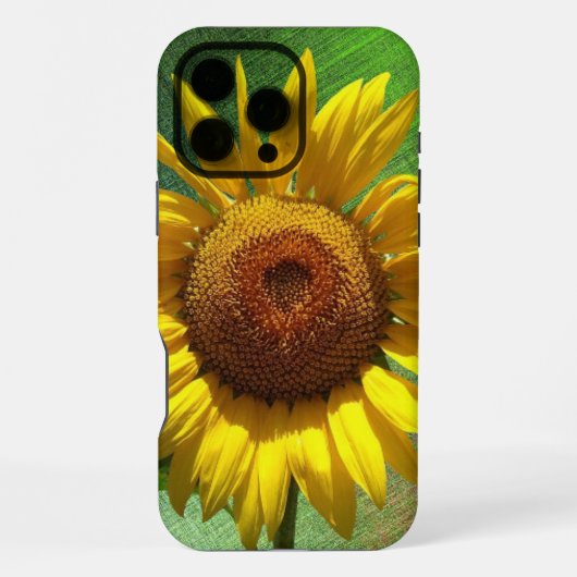 Zonnebloem iPhone Hoesje (Achterkant)
