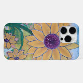 Zonnebloem iPhone Hoesje (Achterkant horizontaal)